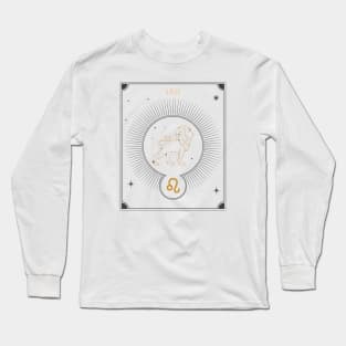 Leo | Astrology Zodiac Sign Design Long Sleeve T-Shirt